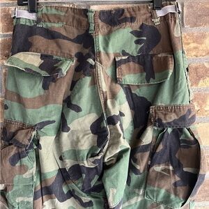 Vintage Woodland Camouflage cargo pants